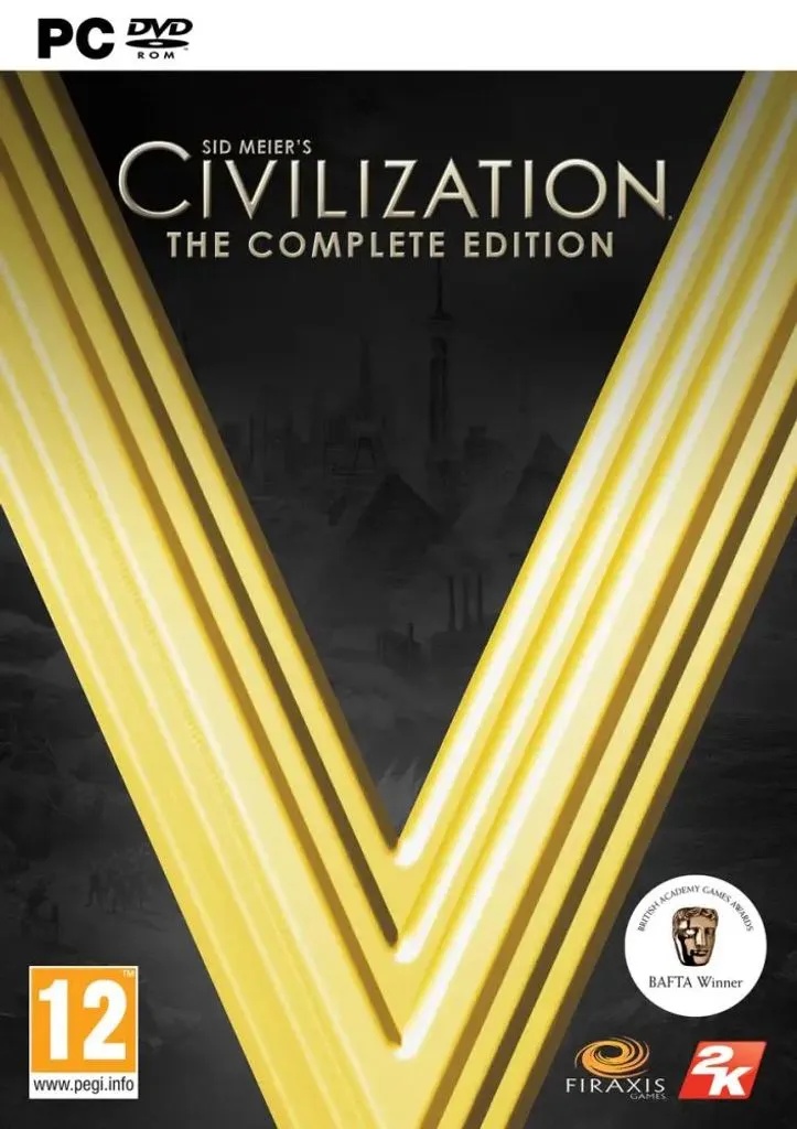 2K Sid Meier's Civilization V: The Complete Edition, PC, Multiplayer-Modus, E10+ (Jeder über 10 Jahre), Physische Medien