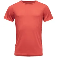 Devold of Norway Breeze Merino 150 Kurzarm-t-shirt - Cayenne
