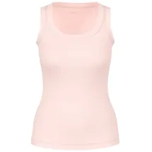 Marc Cain Tanktop in Ripp-Optik mit Rundhalsausschnitt, Hellrosa, 38