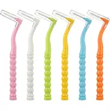 Interdentalbürsten Set 60 Stück für Zahnzwischenräume Zahnreinigung flexibel