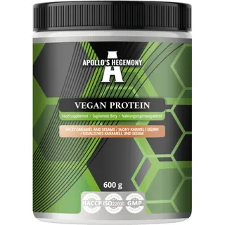APOLLO'S HEGEMONY Vegan Protein 600g – Karamell-Sesam, vegan, cremig