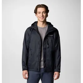 Columbia Pouring Adventure III Regenjacke Herren Schwarz XL