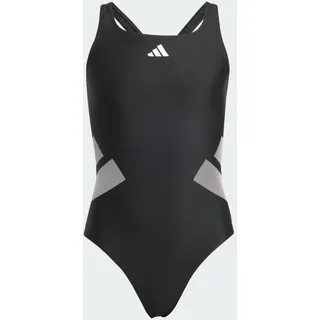 adidas Logo C-Back Badeanzug Black/White 110