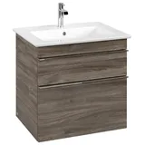 Villeroy & Boch Waschtischunterschrank 60,3 x 59 x 50,2 cm Eiche/Stone Oak