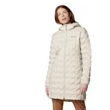 Columbia Damen Delta Ridge 2 Lange Daunenjacke mit Puffer, Dark Stone, M - M