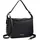 Valentino Megeve Umhängetasche Synthetik Black