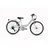 Dacapo Kinderfahrrad 24 Zoll RH 36 cm weiß