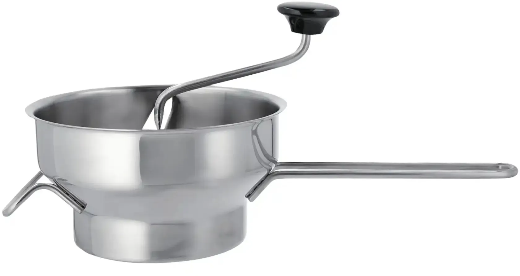 Meisterkoch Passiermühle  OPTIMUS , Edelstahl,Kunststoff , Maße (cm): B: 21,8 H: 18,5