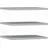 Forte Einlegebodenset 3er Set 47,8 x 42 x 2,2 cm