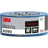 3M Pro Hand-Masker 2090 Profi Malerband für glatte Oberflächen, UV-beständig, innen und außen, 48 mm x 50 m