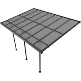 JUSKYS Terrassendach Borneo (Dunkelgrau, 4x3m)