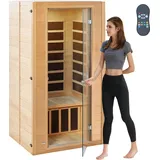 Vevor Ferninfrarot-Holzsauna für 1 bis 2 Personen