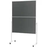 Magnetoplan Moderationstafel 120 x 150 cm grau