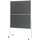 Magnetoplan Moderationstafel 120 x 150 cm grau