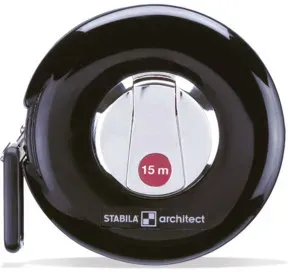 STABILA Bandmaß ARCHITECT 15 m Stahl-Messband
