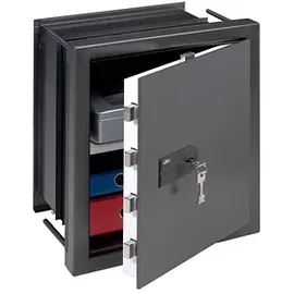 Burg Wächter Wandtresor WT 616 K Sicherheitsstufe 0 nach EN 1143-1 anthrazit 43,4 x 23,3 - 35,1 x 53,2 cm