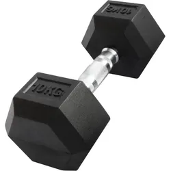 Hex Kurzhanteln “Dumbbells” aus Gummi 10 KG