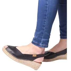 Toni Pons Bernia-p Espadrille-keilsandalen - Black - EU 38