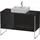 Duravit Waschtischunterschrank 2 Auszüge 120 x 77,8 x 54,8 cm Schwarz Hochglanz