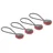 Peak Design Anchor 4-Pack (V4) - Black/Red