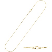 Goldkette JOBO "Criss-Cross-Kette" Halsketten Gr. Gelbgold 333, Länge: 42 cm, goldfarben (gelbgold 333) Damen Goldketten