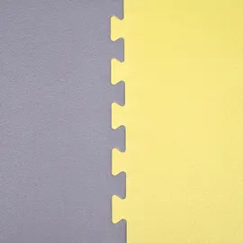 Eyepower 90x90cm Trainingsmatte mit Rand - 20mm Bodenschutz-Matte