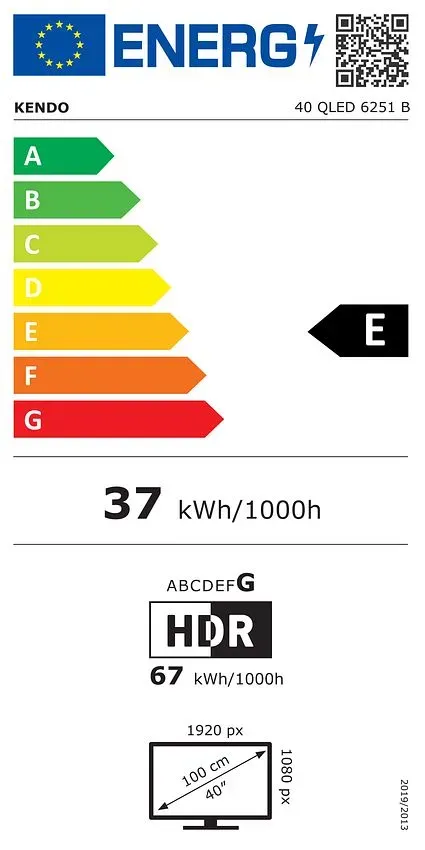 40QLED6251B QLED 101,6 cm (40 Zoll) Fernseher Full HD VESA 100 x 100 mm (Versandkostenfrei)