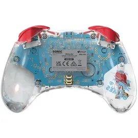 PDP Knuckles Controller Transparent Nintendo Switch