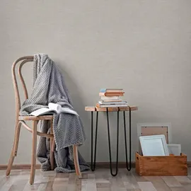 Art for the home Vliestapete Pure Nature Uni 52x1000 cm 1000 g Grau/Grün