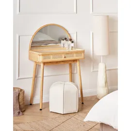 Beliani Schminktisch mit Spiegel Rancheria
