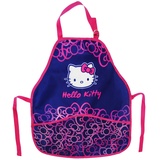 alles-meine.de GmbH Kinderschürze - Hello Kitty - Kätzchen - größenverstellbar mit 2 Taschen - Schürze/beschichtet - für Mädchen - Kinder - Backschürze/Bastelschürze/Ga..