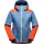 La Sportiva Crossridge Evo Shell Jkt Skijacke Moonlight/Cherry Tomato S