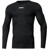 Jako Comfort recyceltes langarm Funktionsshirt Kinder schwarz 140/152