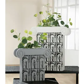 Gilde Vase Ionic, aus Keramik, Höhe 32,5 cm