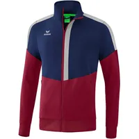 Erima Squad Trainingsjacke new navy/bordeaux/silver grey XXL