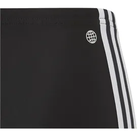 Adidas Classic 3-Streifen Boxer-Badehose Black / White 110