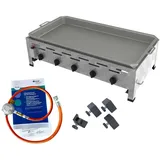 ChattenGlut Gasbräter 5-flammig 18kW Tischgerät Stahlpfanne mit DGUV