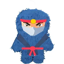 Boland - Pinata Ninja, Partyspiel, Hängedeko, Dekoration für Geburtstag, Mottoparty und Karneval