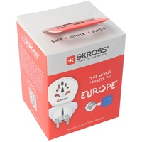 SKROSS Country Adapter World to Europe (16A) Reiseadapter 1500211-E