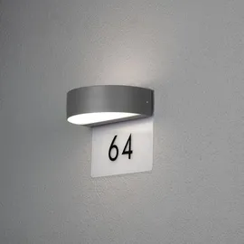 Konstsmide Hausnummernleuchte 7855-370 Anthrazit