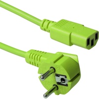 Act Advanced Cable Technology Schuko - C13, 0.6m Grün