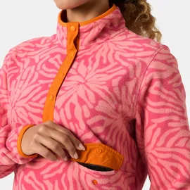 HELLY HANSEN Maridalen Printed Fleece Sweatshirt Coral Almond L