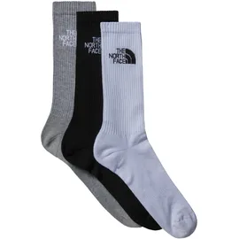 The North Face Multi Sport Cush Crew Socken 3er Pack Schwarz/Mehrfarbig 41-43