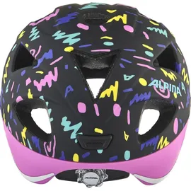 Alpina Ximo Flash 47-51 cm Kinder black/confetti matt