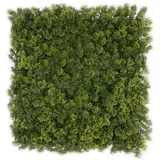 Karat Pflanzenwand Houttuynia-cordata Kunstpflanzen zur Wandmontage 50 x 50 cm