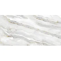Euro Stone Bodenfliese Feinsteinzeug Alabaster Cleo Light gold/grau/weiß 60 x 120 cm