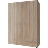 Pol-Power 	Kleiderschrank Base 3-türig sonoma