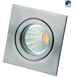 Rutec Outdoor V4A Edelstahl-Einbaustrahler TULKA für MR16, IP55, eckig, 8.2 x 8.2cm, Einsatz abziehbar, starr RU-R5566-V4A