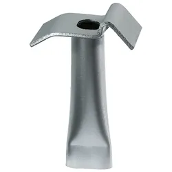 Alberts® Auflaufstütze für Wellengittertore, feuerverzinkt 654061