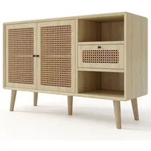 stilvora Sideboard 120 x 80 x 40 cm Beige